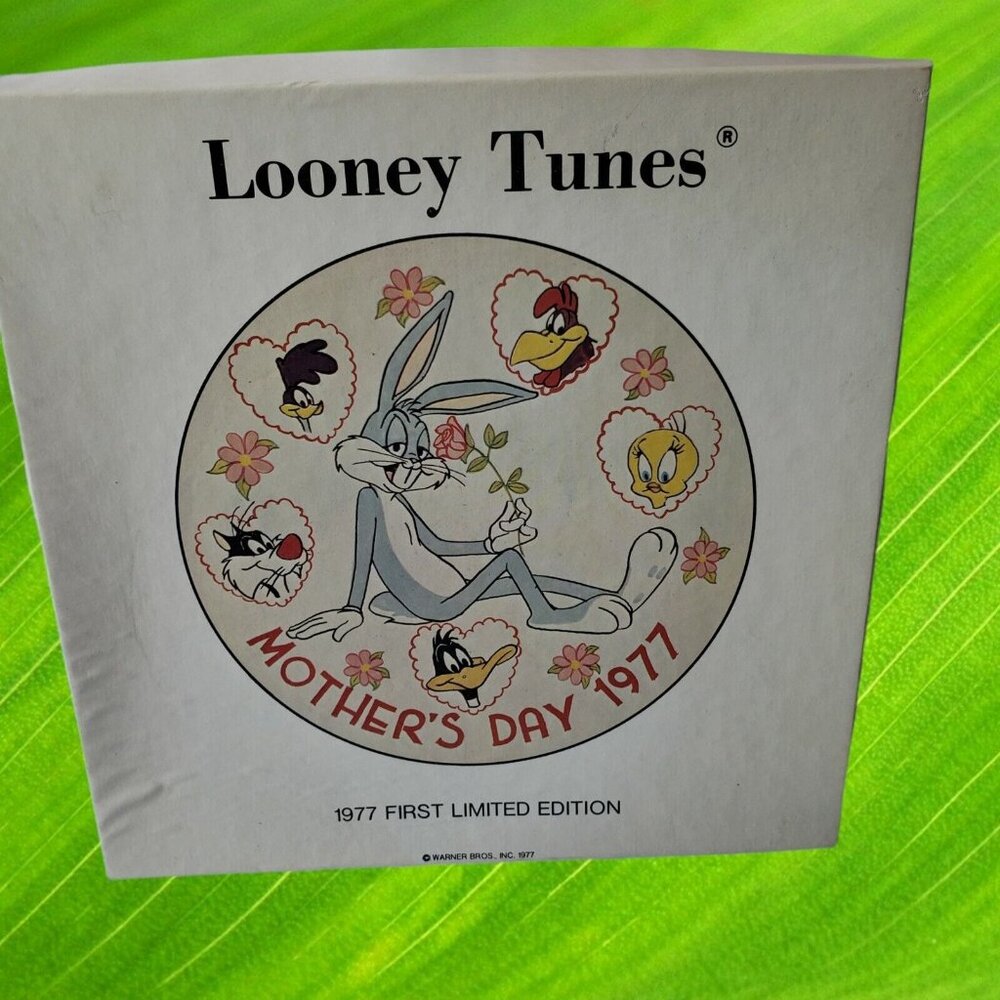 Looney Tunes Limited First Edition 1977 Mother's Day Collector's Plate - Picture 7 of 7